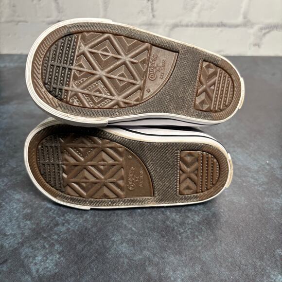 Converse All Star Toddler High Top Sneakers Electric Blush Color Block Size 6 - Picture 7 of 7